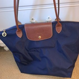 LONGCHAMP NAVY TOTE